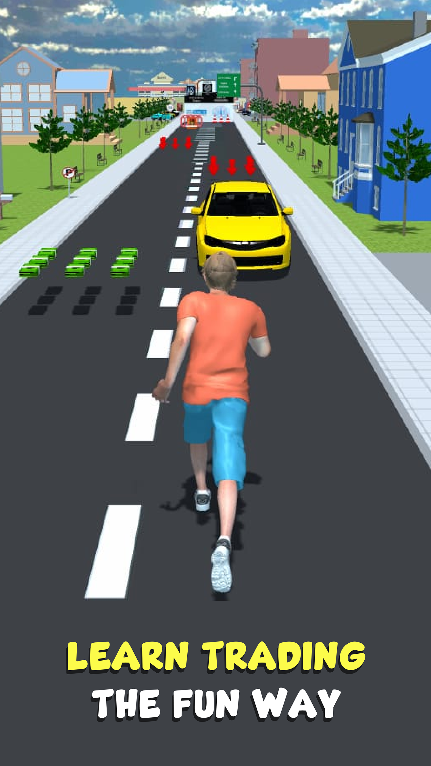 Stock Runner India Game Screenshot