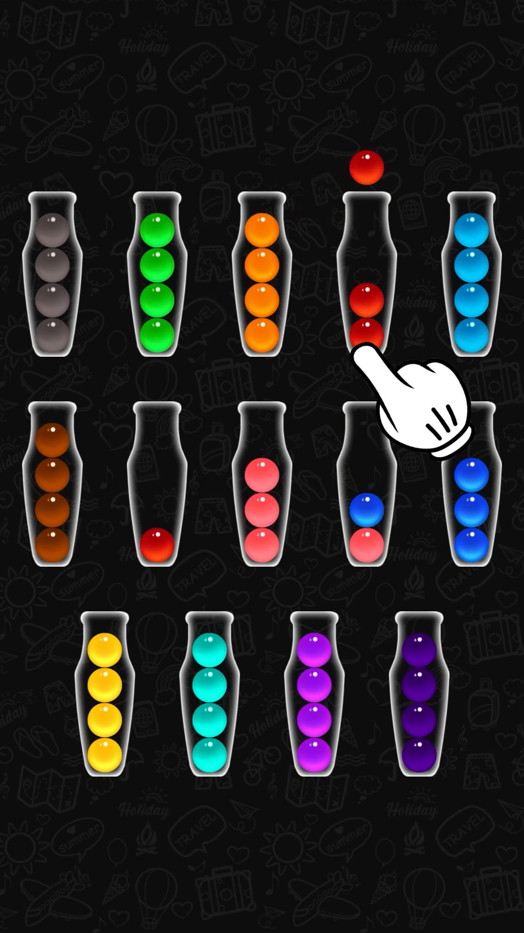 Ball Sort Puzzle Premium Game Screenshot
