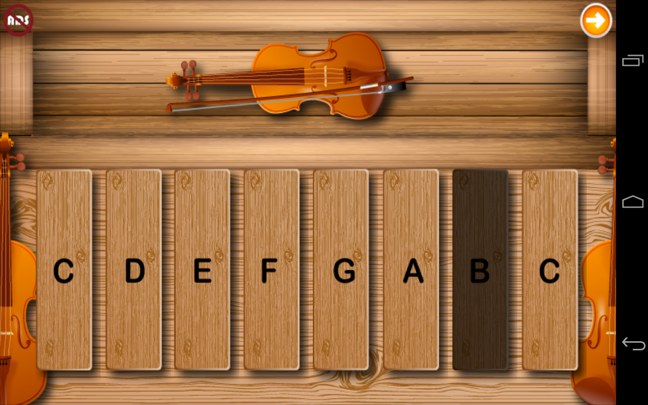 Toddlers Violin Game Screenshot