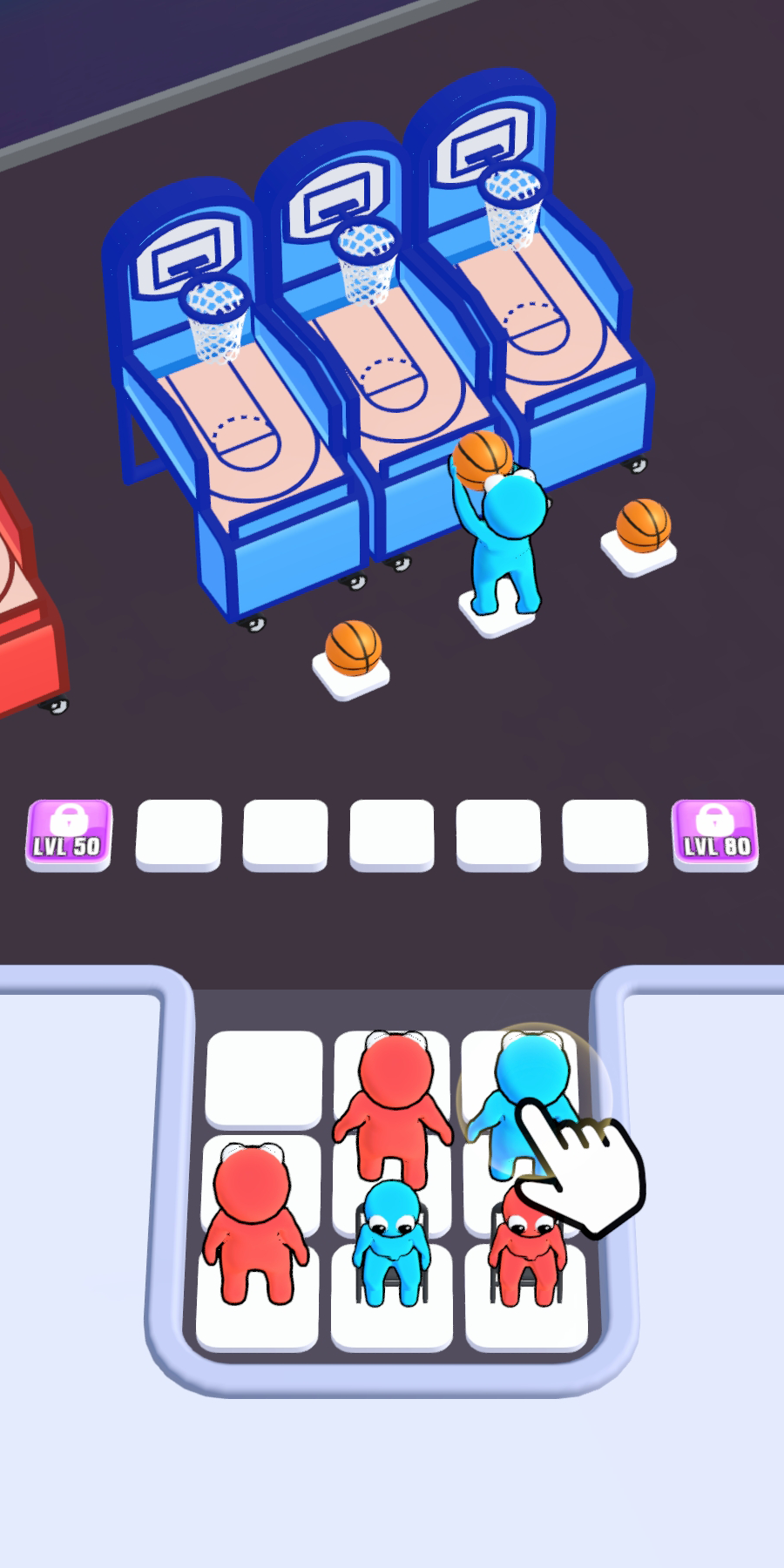 Dunk Jam Puzzle 게임 스크린샷