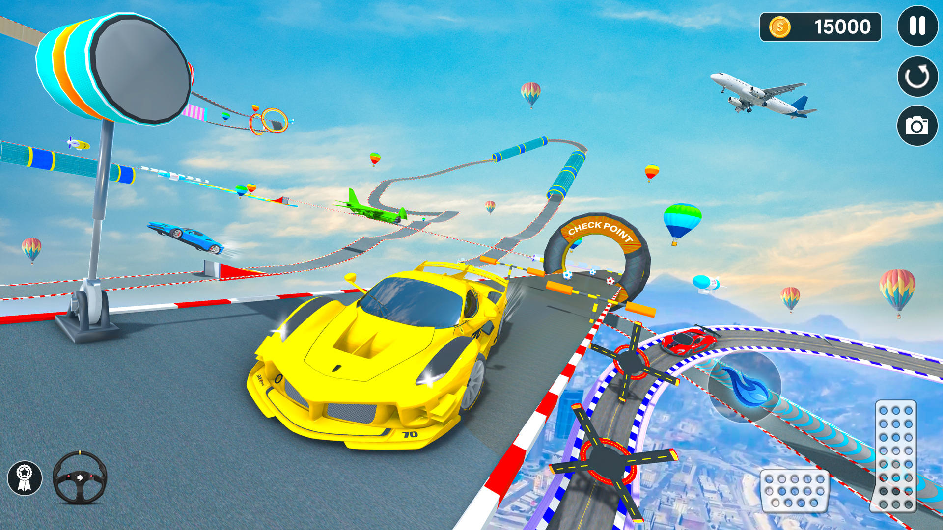 Crazy Car Stunt 3D Mega Ramp android iOS apk download for free-TapTap