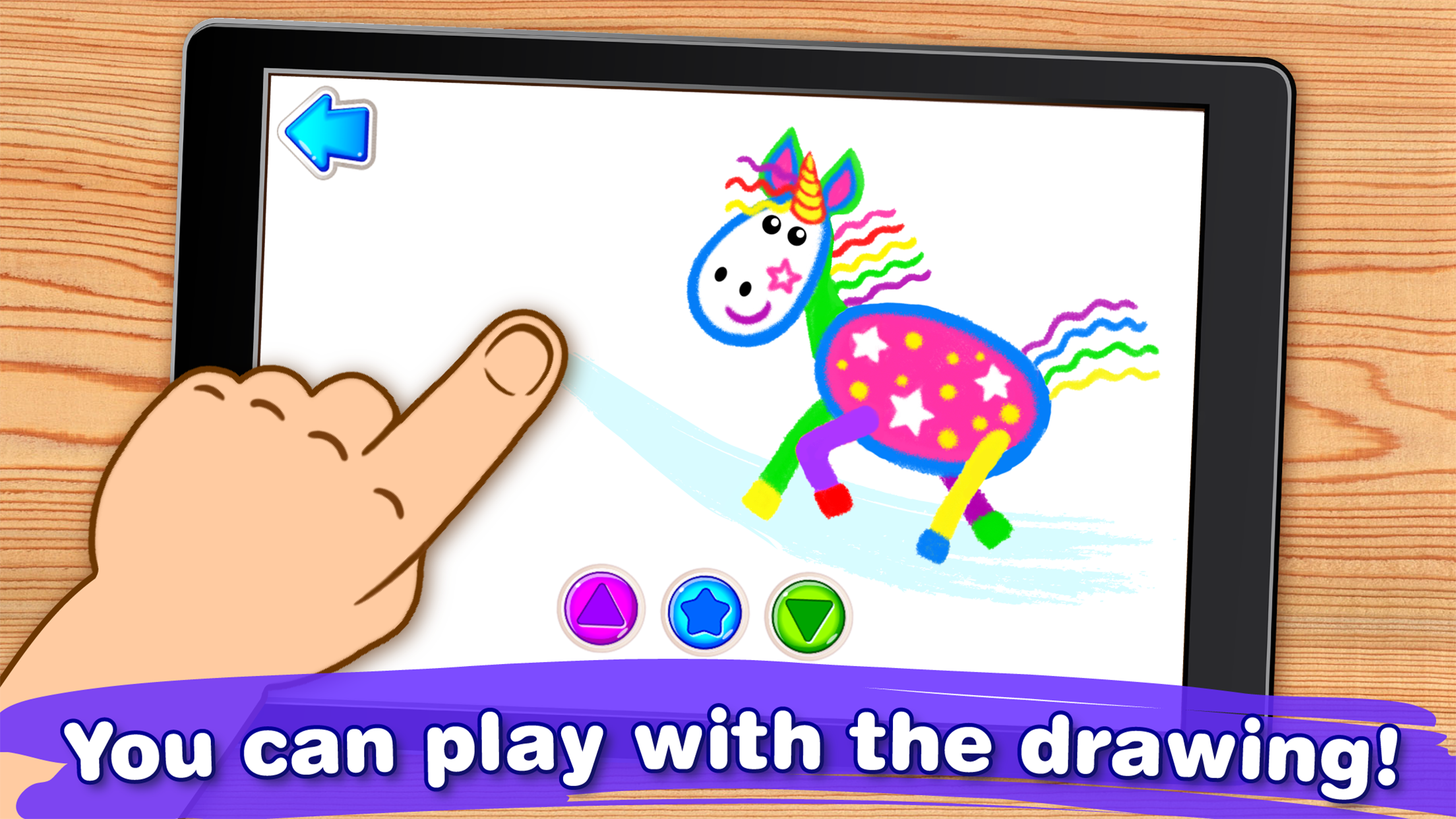 Toddler Drawing Apps for Kids Game Screenshot