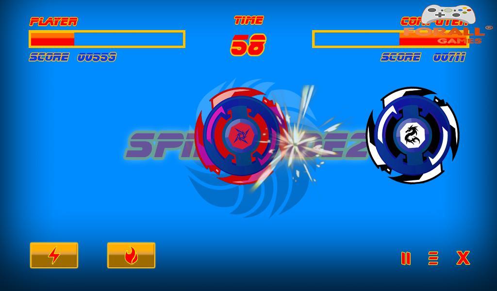 Spin Blade 2 Game Screenshot