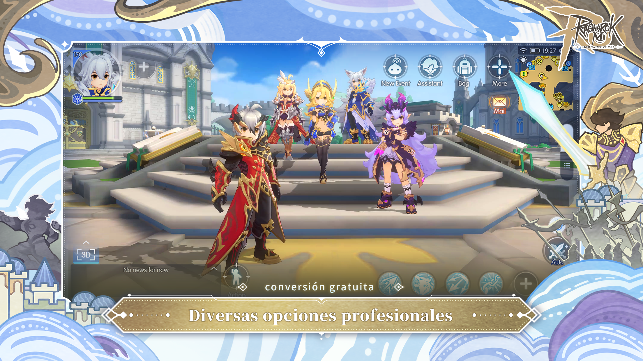 Captura de Pantalla del Juego Ragnarok M: Eternal Love(ROM)