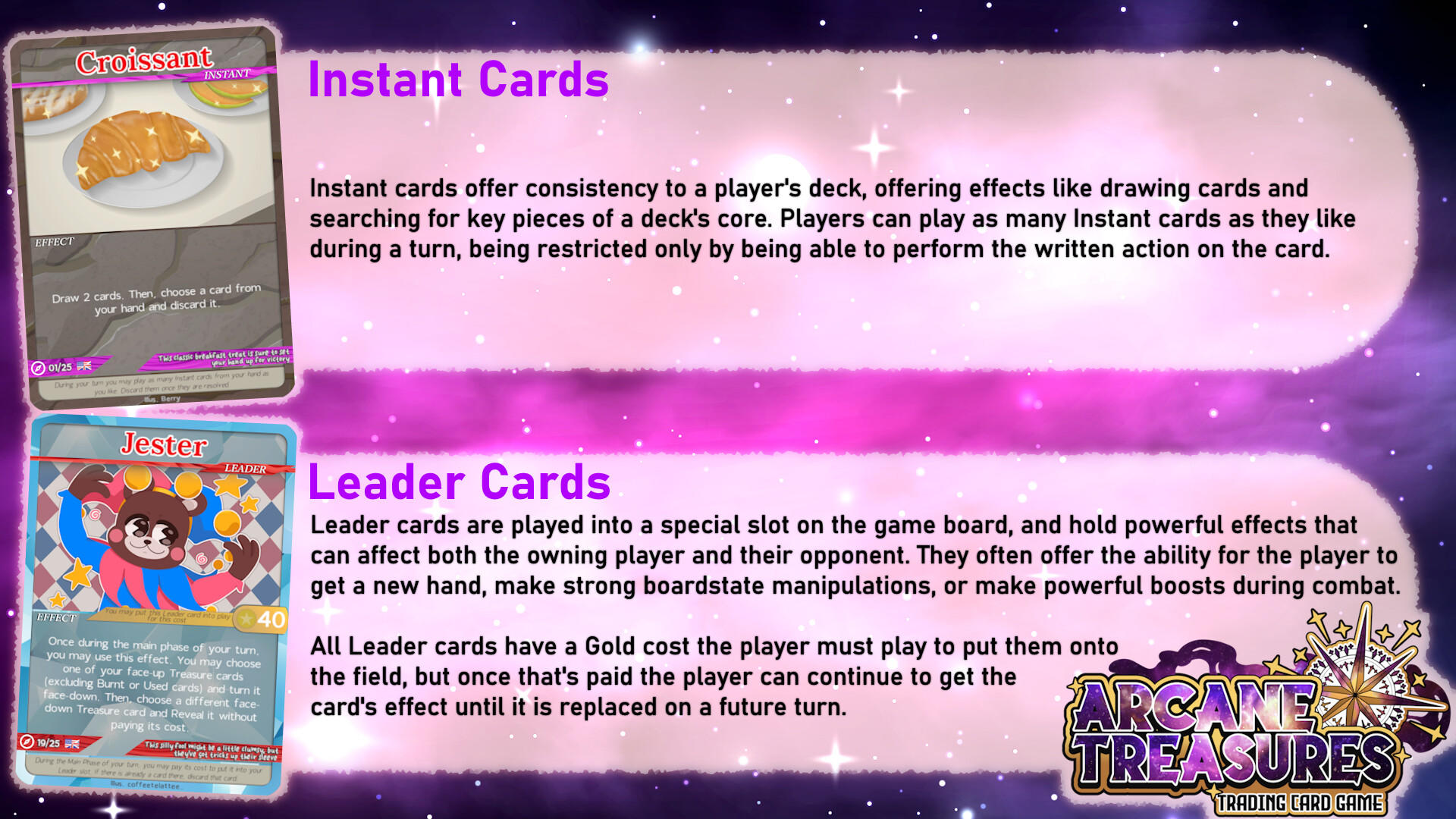 Arcane Treasures: Trading Card Game ภาพหน้าจอเกม
