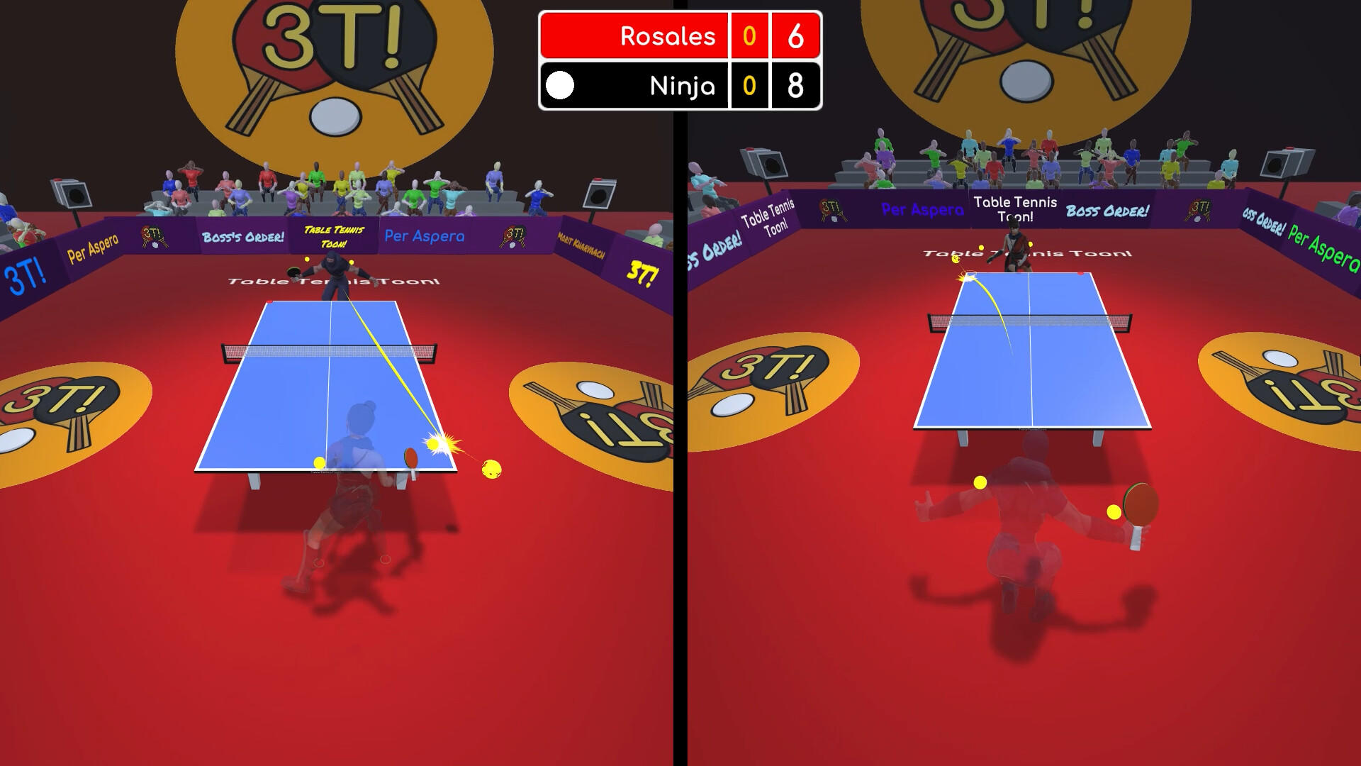 Table Tennis Toon! screenshot game