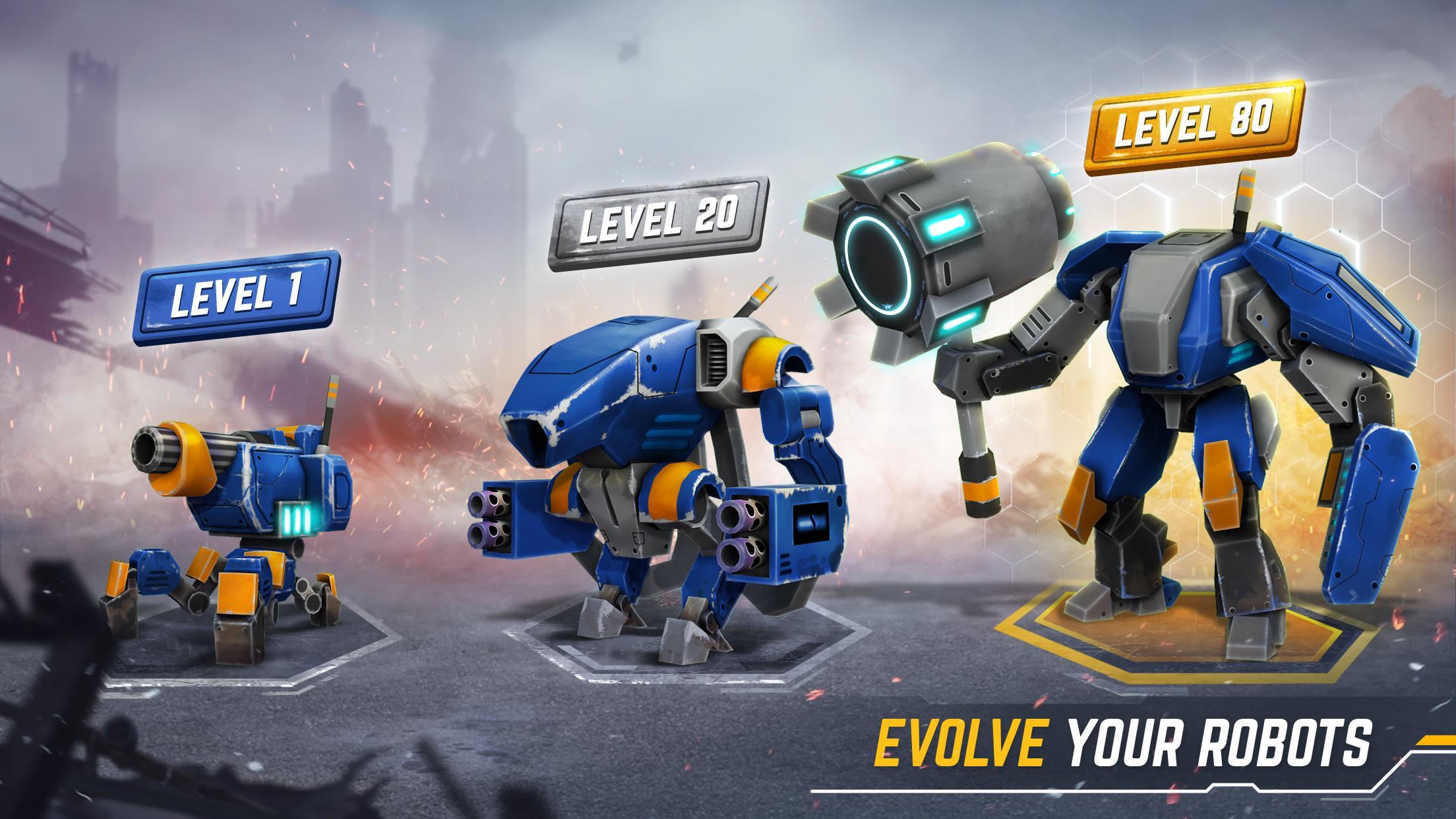 Robot War - Survival Age Game Screenshot