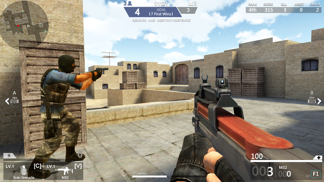 Screenshot 1 of ภารกิจ FPS Shooter Strike 2.0.3
