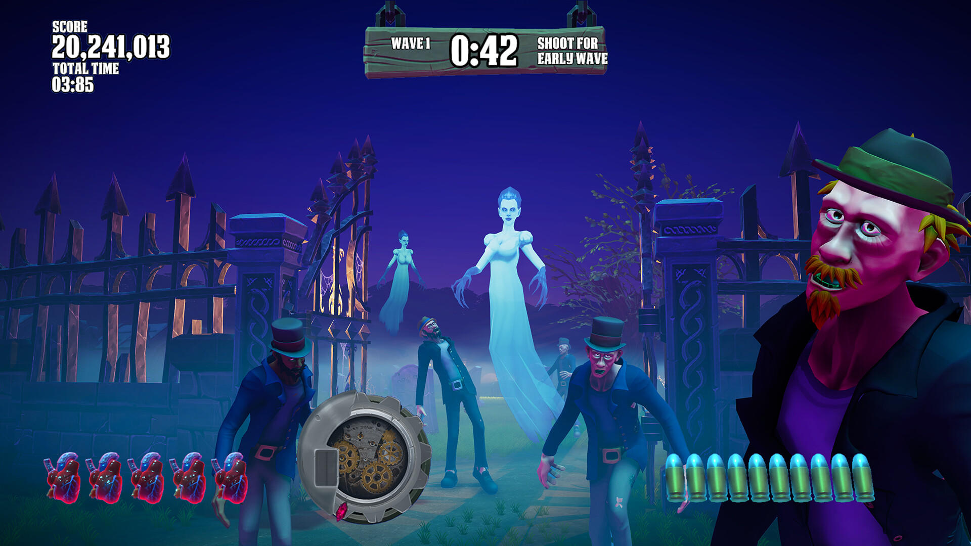 Dark Tonic's Blunderbusted: Guns Out, Bluns Out Game Screenshot