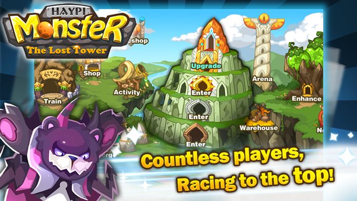 Haypi Monster:The Lost Tower ภาพหน้าจอเกม