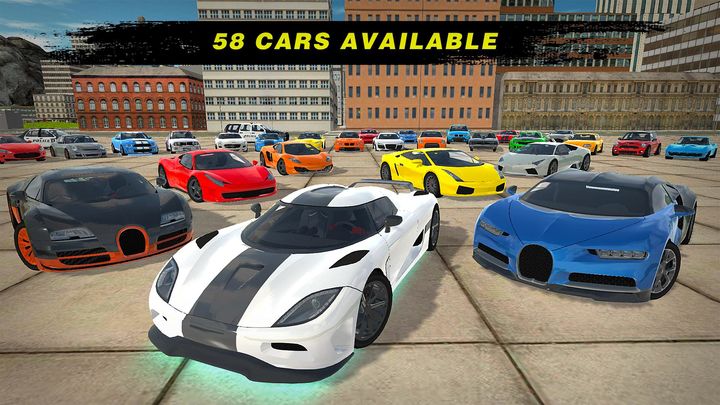 Screenshot 1 of Extreme Speed ​​Car Simulator 2019 (Beta) 1.1.6
