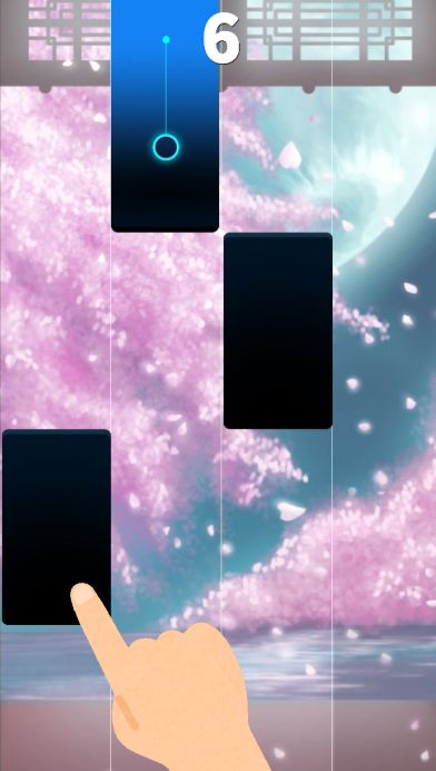 Screenshot of 東方ピアノゲームタイル - Touhou Piano