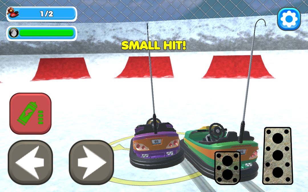 Bumper Cars Blocky Destruction screenshot game