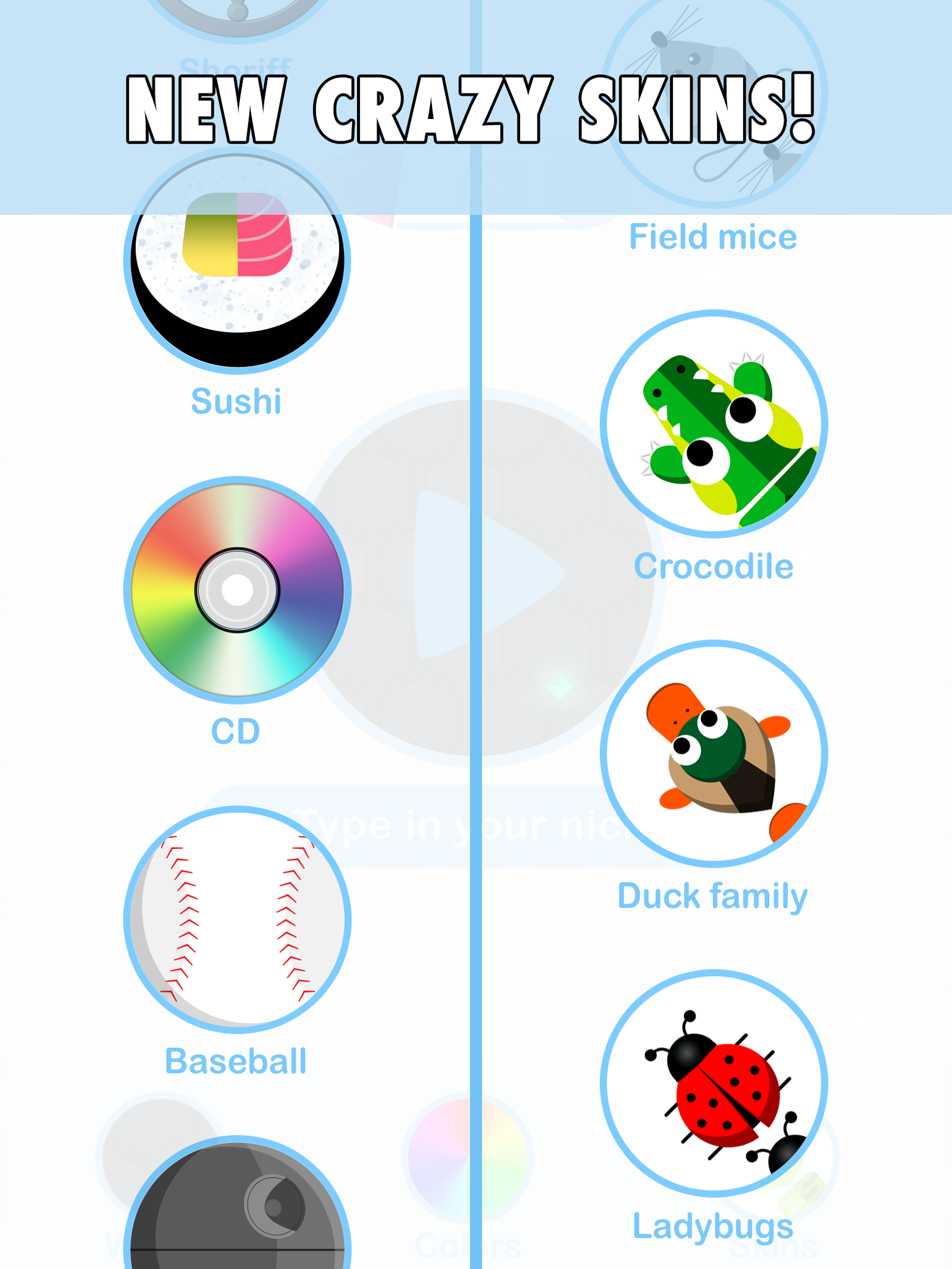 Cuplikan Layar Game snakes.io
