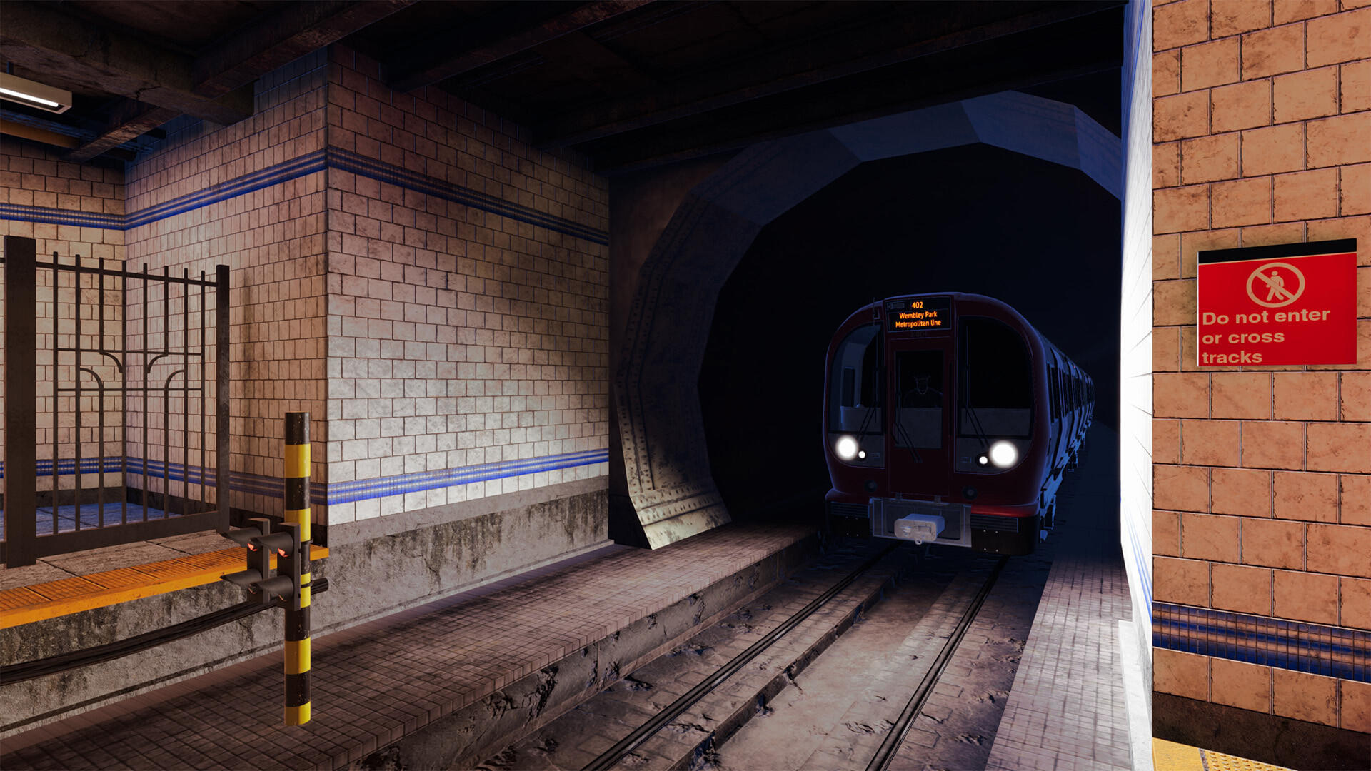 SUBWAY SIMULATOR: UNDERGROUND TRAIN RIDE ゲームのスクリーンショット