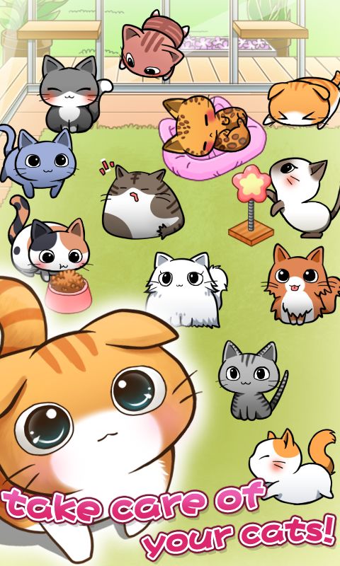 Cat Room - Cute Cat Games 게임 스크린 샷
