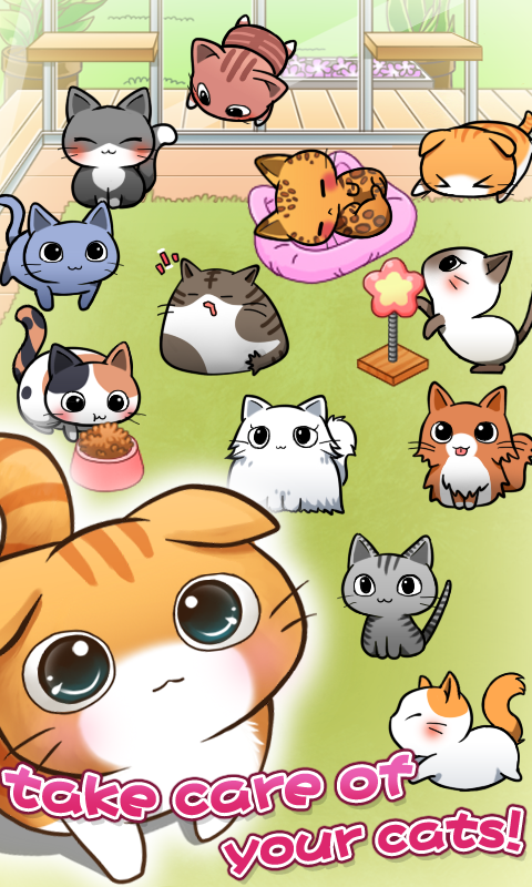 Cat Room - Cute Cat Games 遊戲截圖