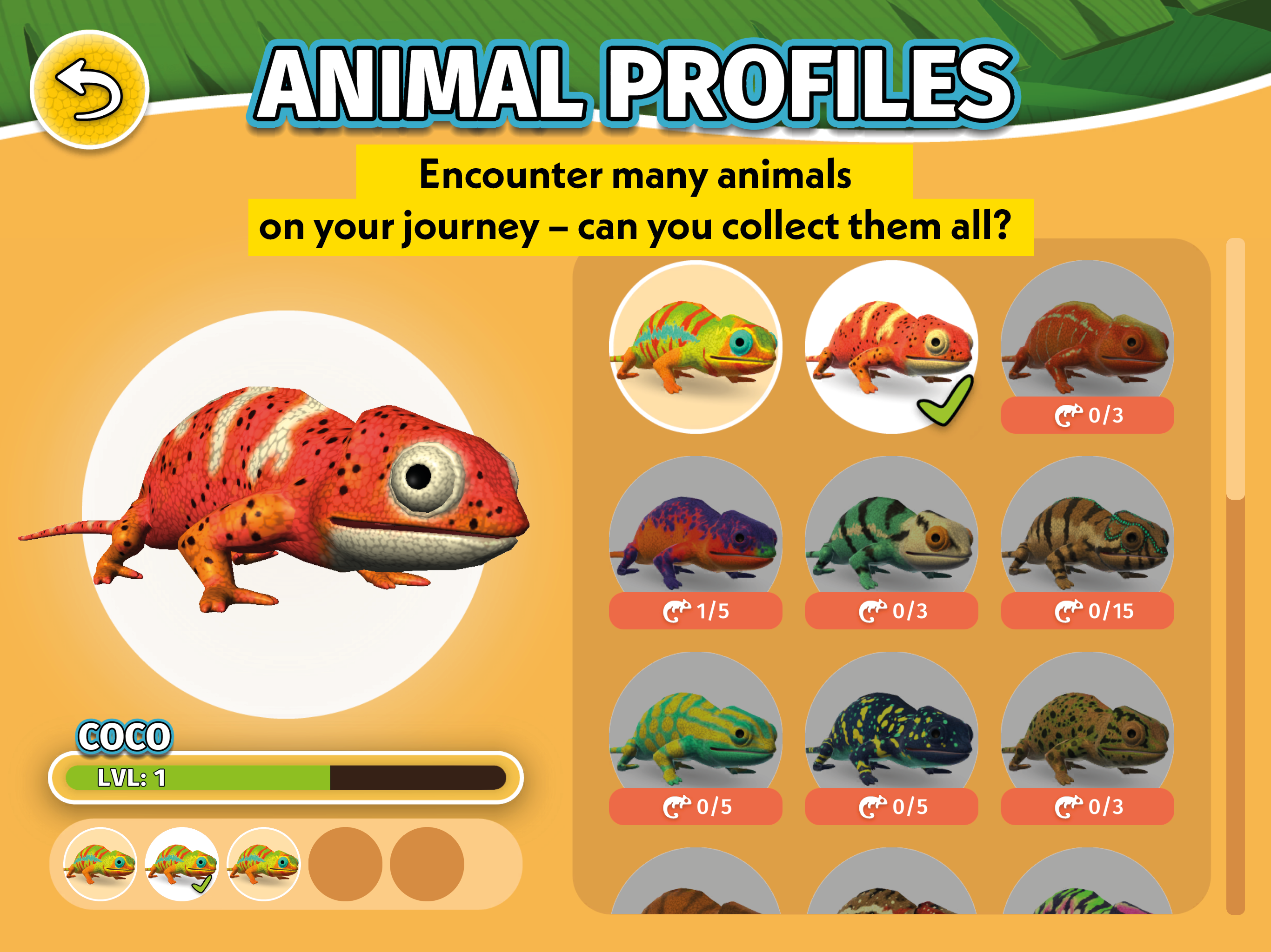 Captura de Tela do Jogo PLANET WOW Wildlife Adventure