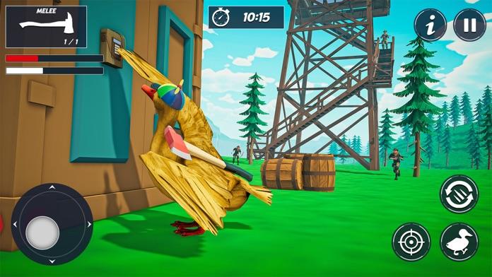 Cuplikan Layar Game Duck Battle Side Survival Game