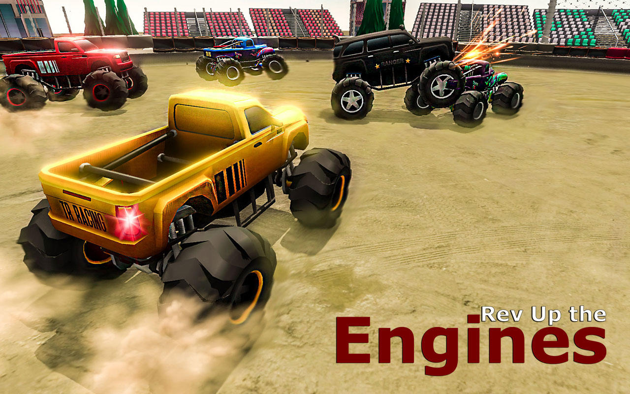 Captura de Tela do Jogo Demolition Derby-Monster Truck
