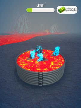 Captura de Tela do Jogo Merge Master: Melt Monsters