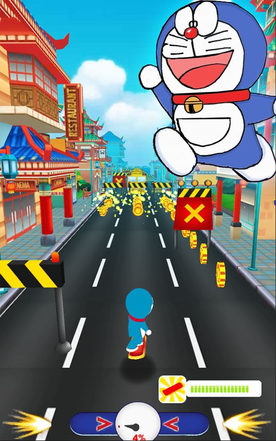 Doraemon Escape Dash: Free Doramon, Doremon Game 게임 스크린 샷