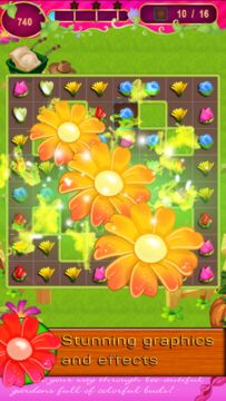 Blossom Blast Deluxe 게임 스크린샷