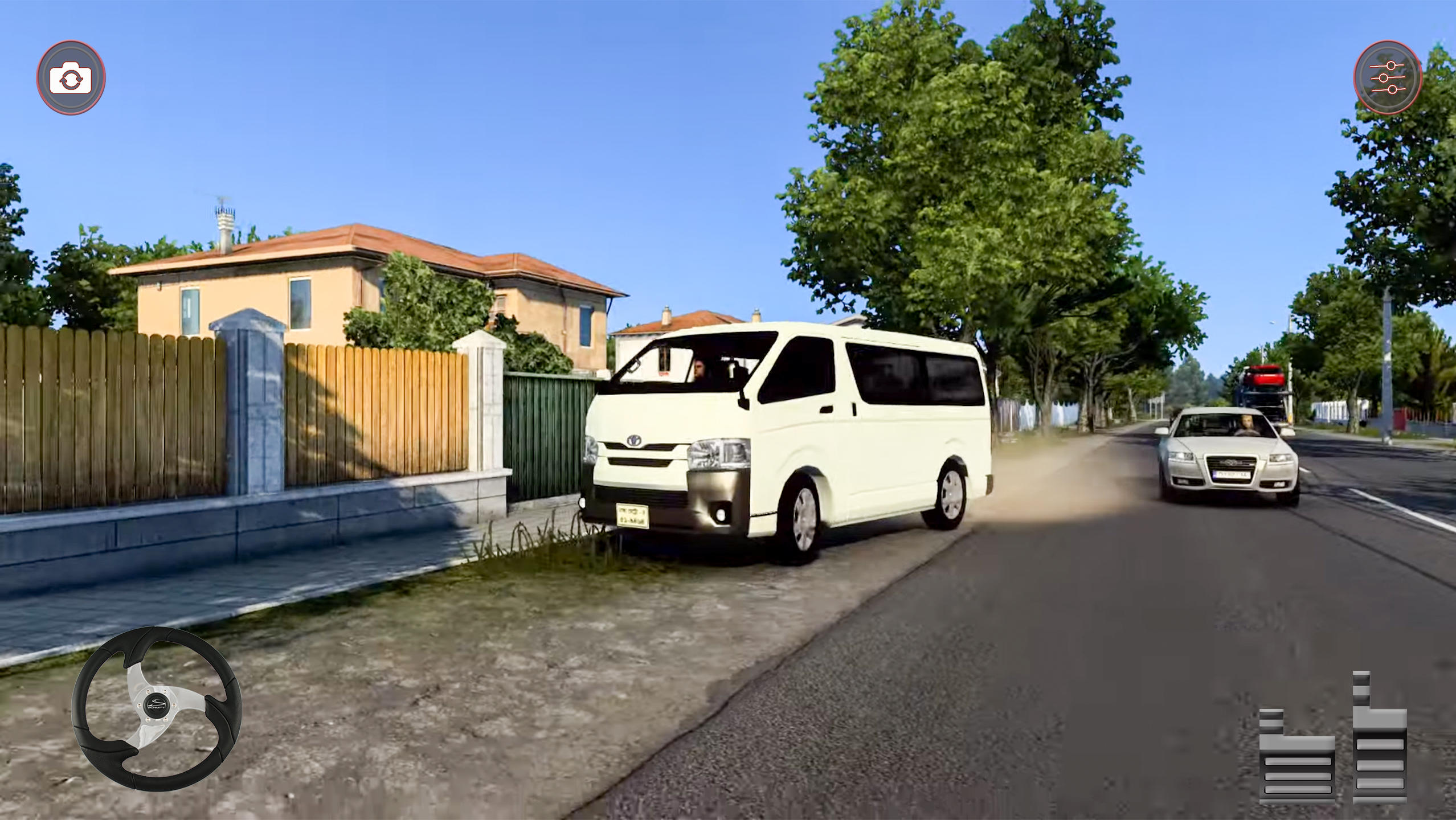 Screenshot 1 of ហ្គេមរថយន្ត Dubai Van Simulator 2