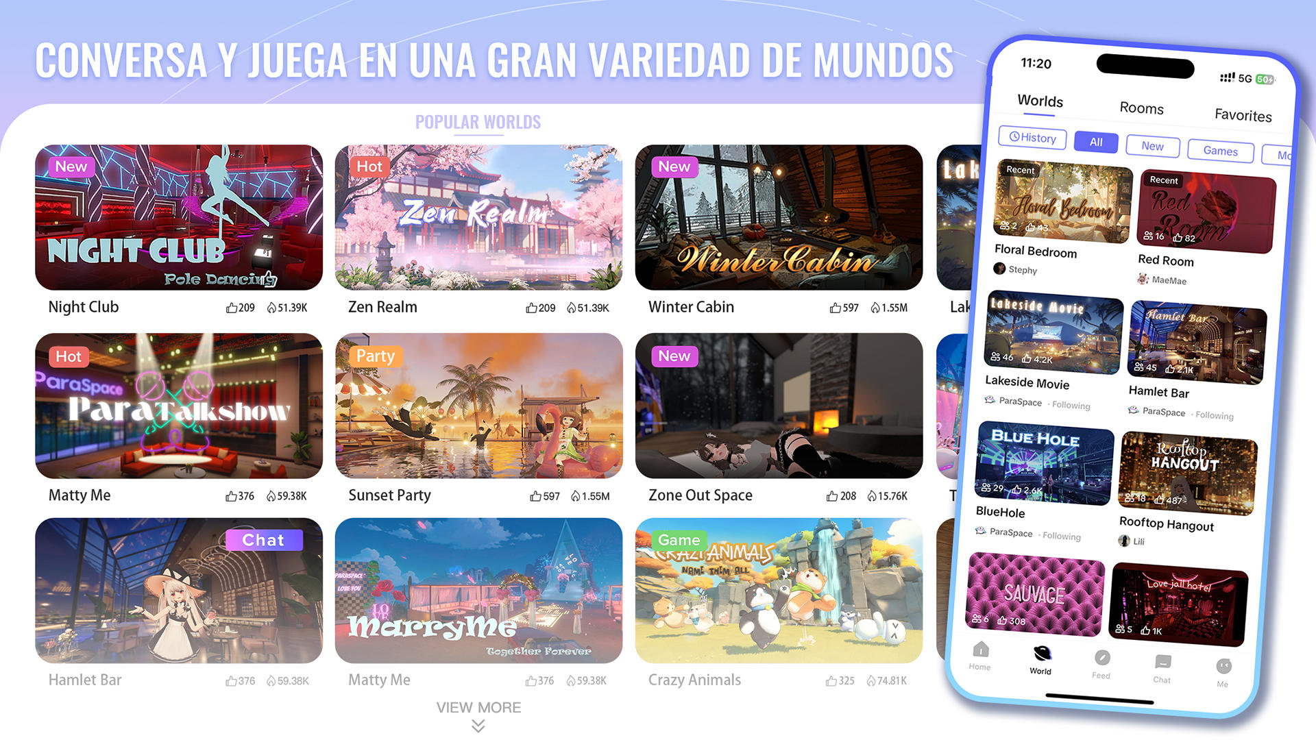 ParaSpace Game Screenshot