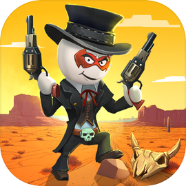 Stickman Sniper: Western gun