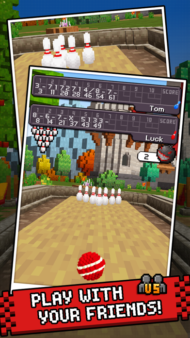 Mine Bowling - Slingshot and Shuffle-board Game Screenshot