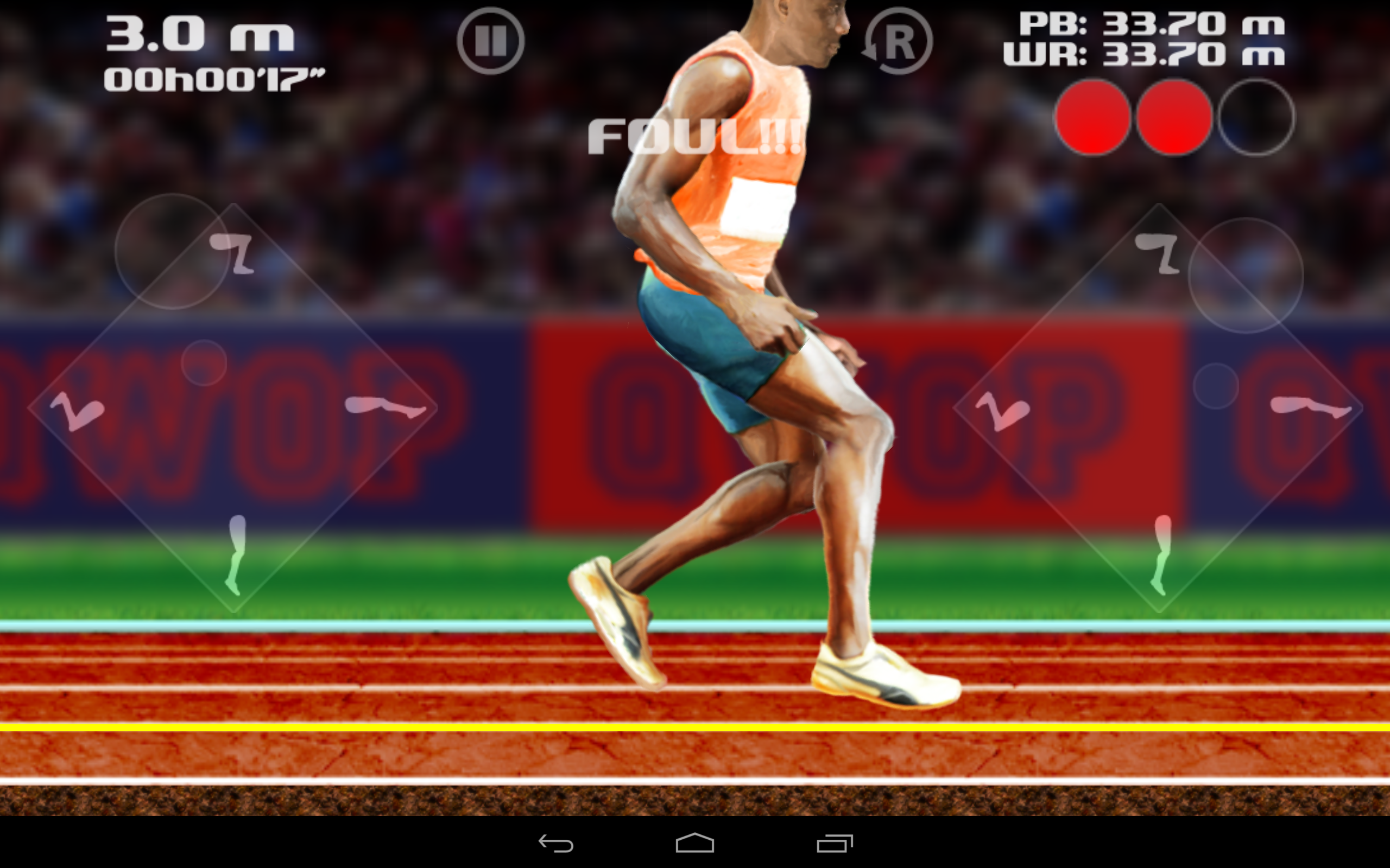 QWOP Game Screenshot