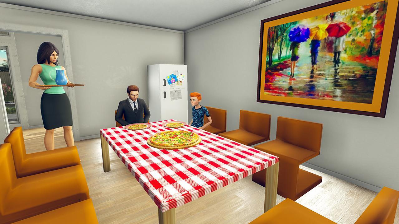 Screenshot 1 of Simulatore di madre virtuale: Mom Happy Family Games 1.0.1
