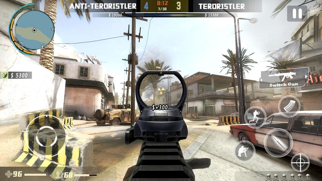 Screenshot of Gun Strike Shoot Fire