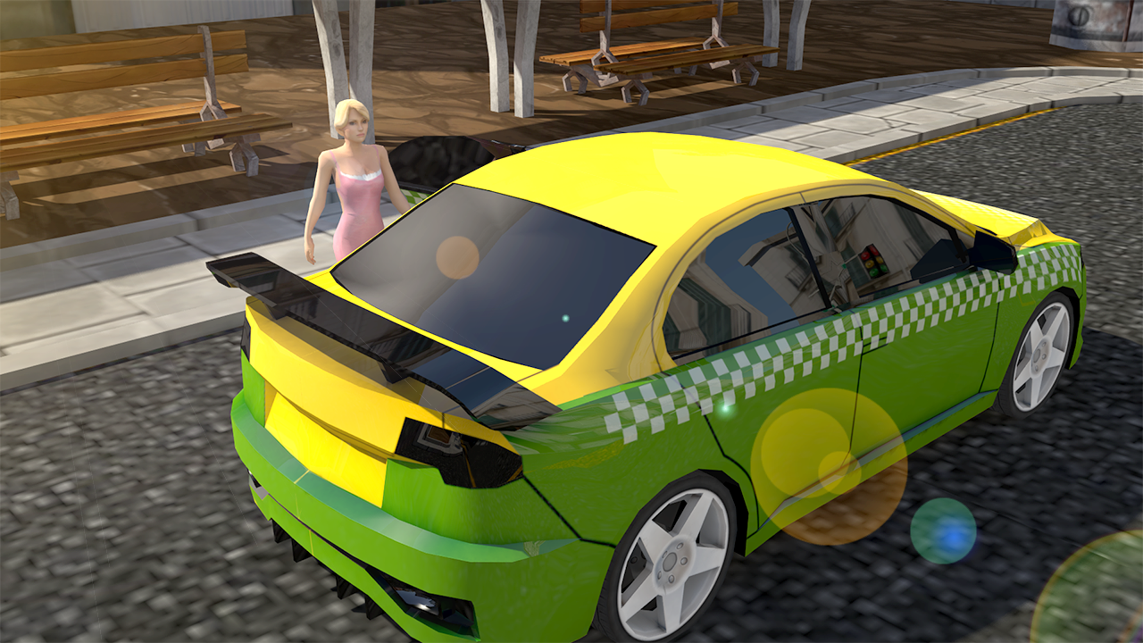 Screenshot 1 of Taxi Simulator 3D: ヒル ステーション ドライビング 