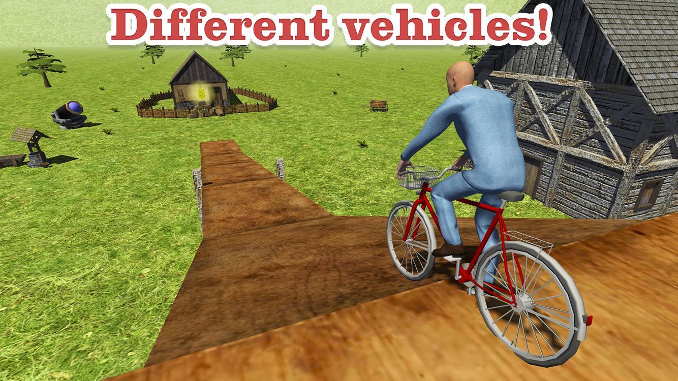 Guts and Wheels 3D Game Screenshot