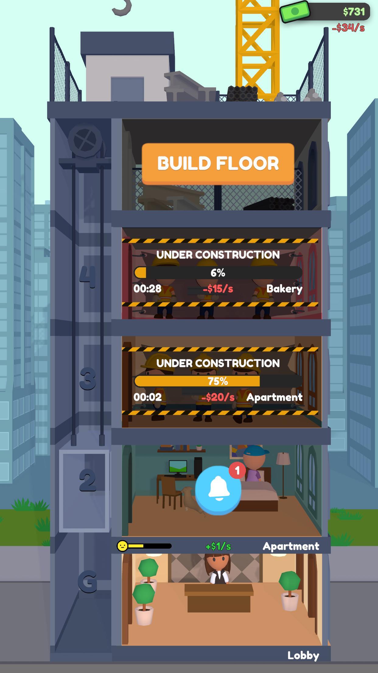 Tower Life Game Screenshot