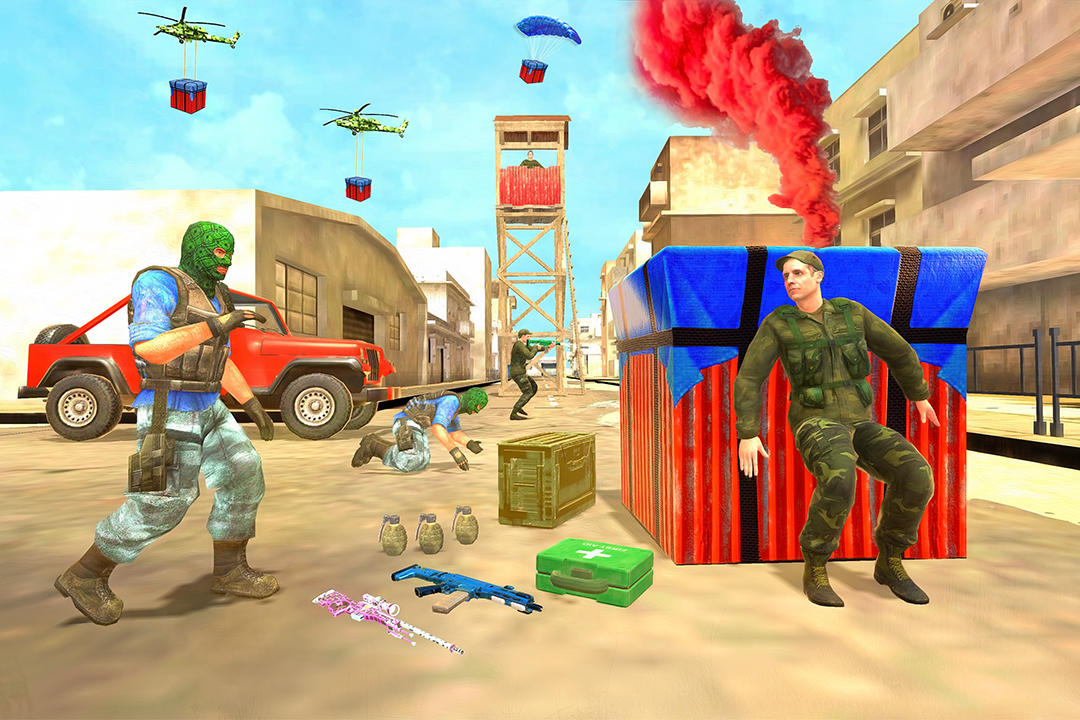 Assault Fury - Mission Combat ゲームのスクリーンショット