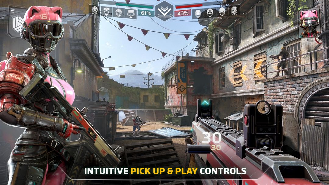 Screenshot of Modern Combat Versus: FPS game