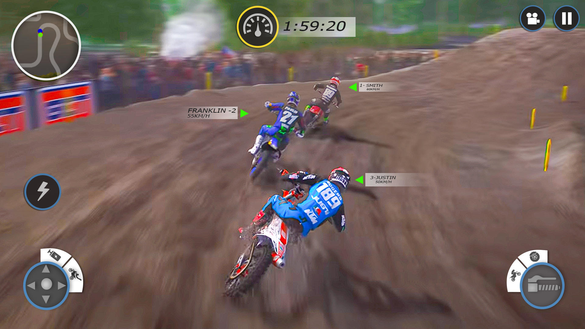 Screenshot of Dirt Bike Trial Motor Cross 3d