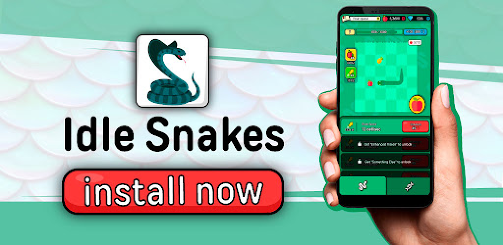 Idle Snake Jogo Retro Clicker versão móvel andróide iOS apk baixar  gratuitamente-TapTap