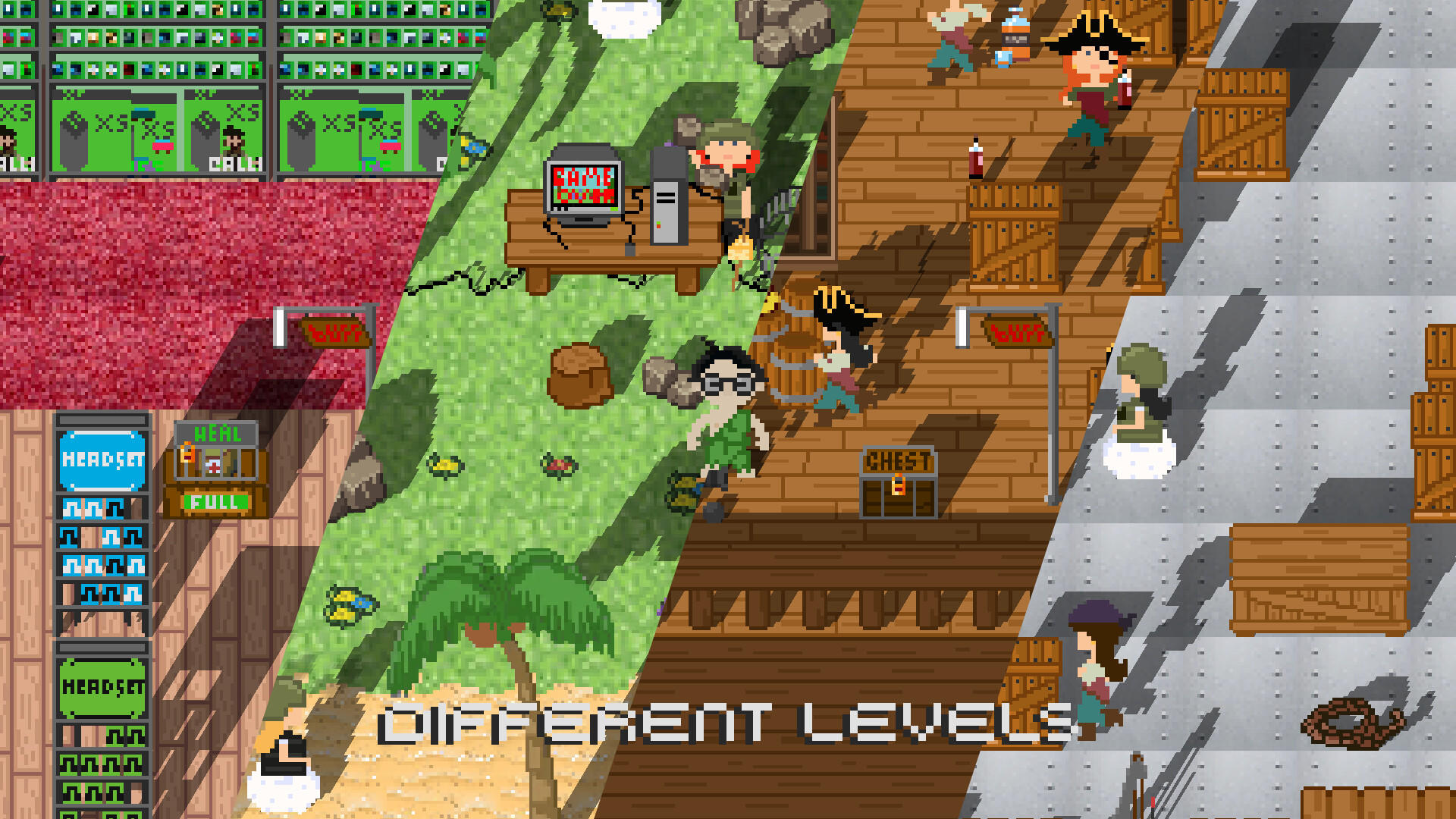 Screenshot 1 of Berjuang untuk Perseorangan: Saya Dikejar Sekumpulan Wanita Tetapi Saya Mahu Main Permainan Video 