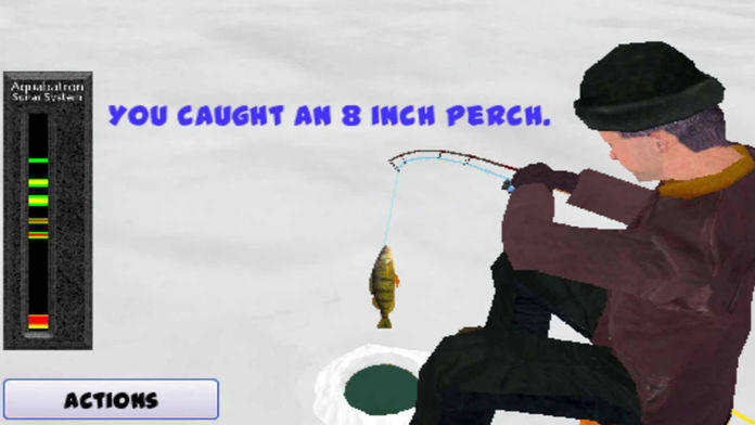 Screenshot 1 of 氷上釣りダービー プレミアム 