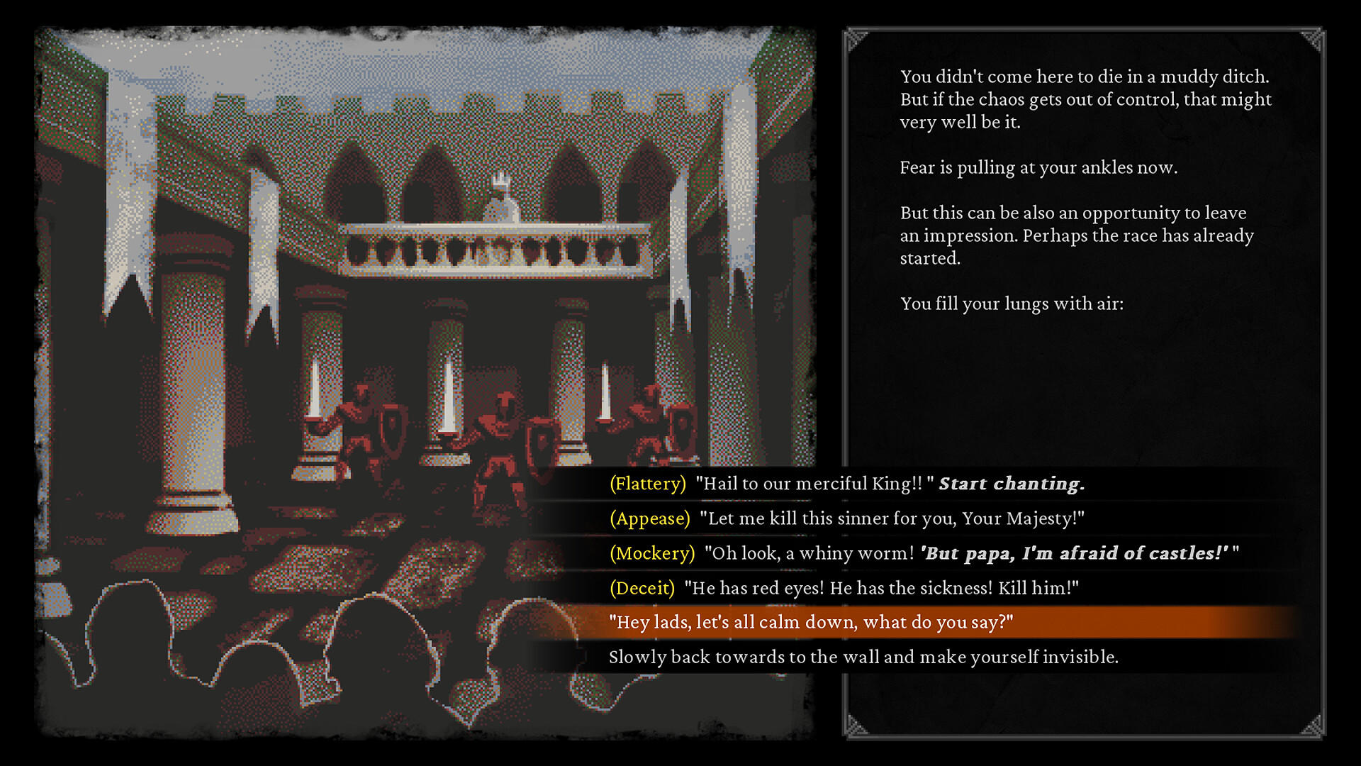 The Suitor Game Screenshot