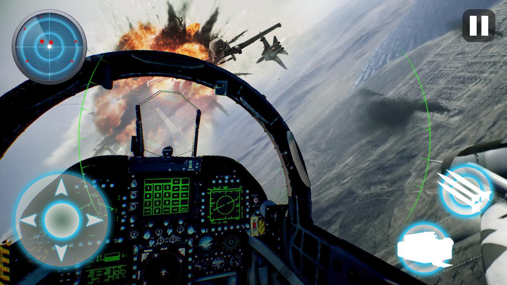 航空機戦争：現代の空中戦のキャプチャ