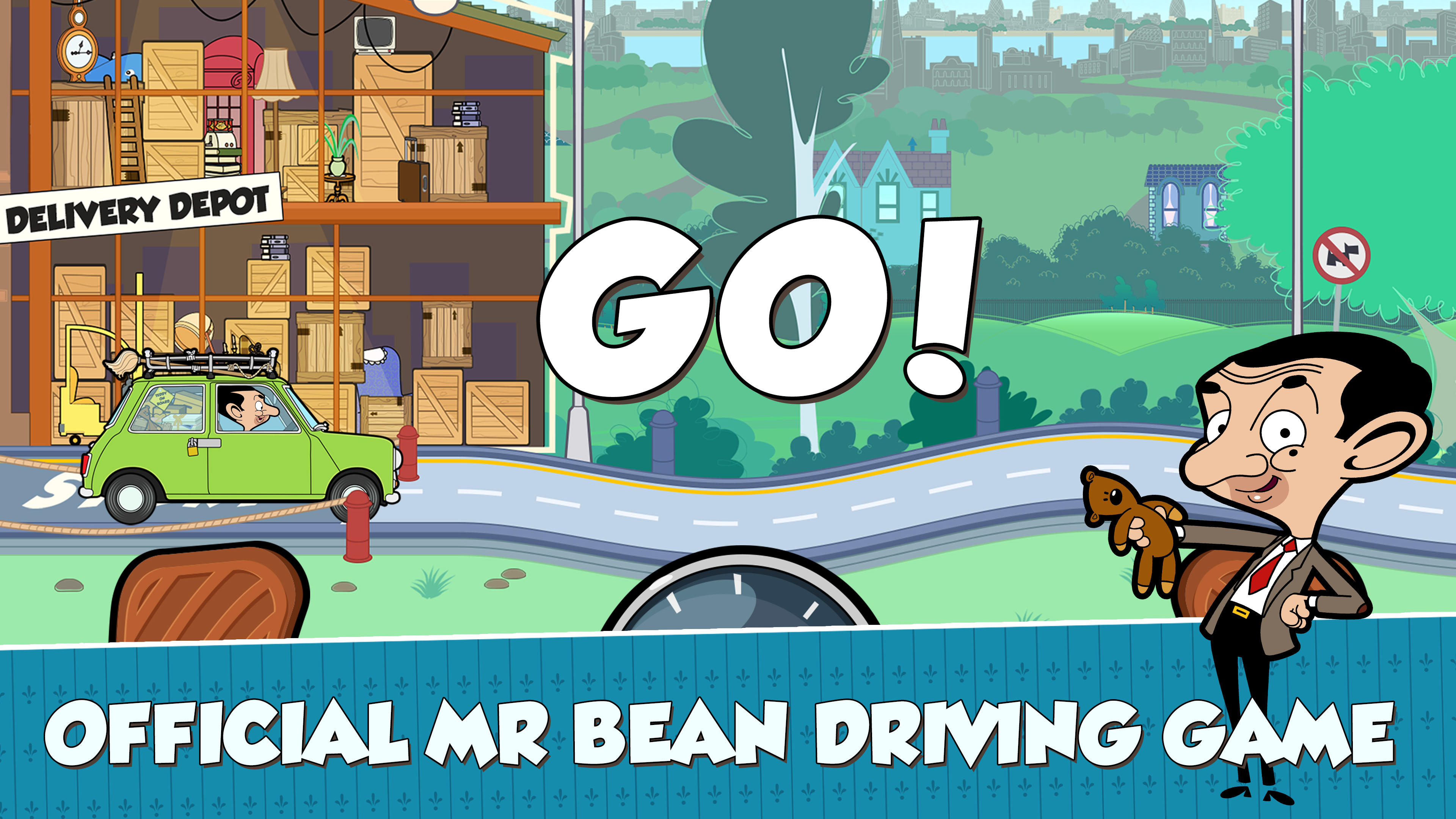 Mr Bean - Special Delivery Game Screenshot