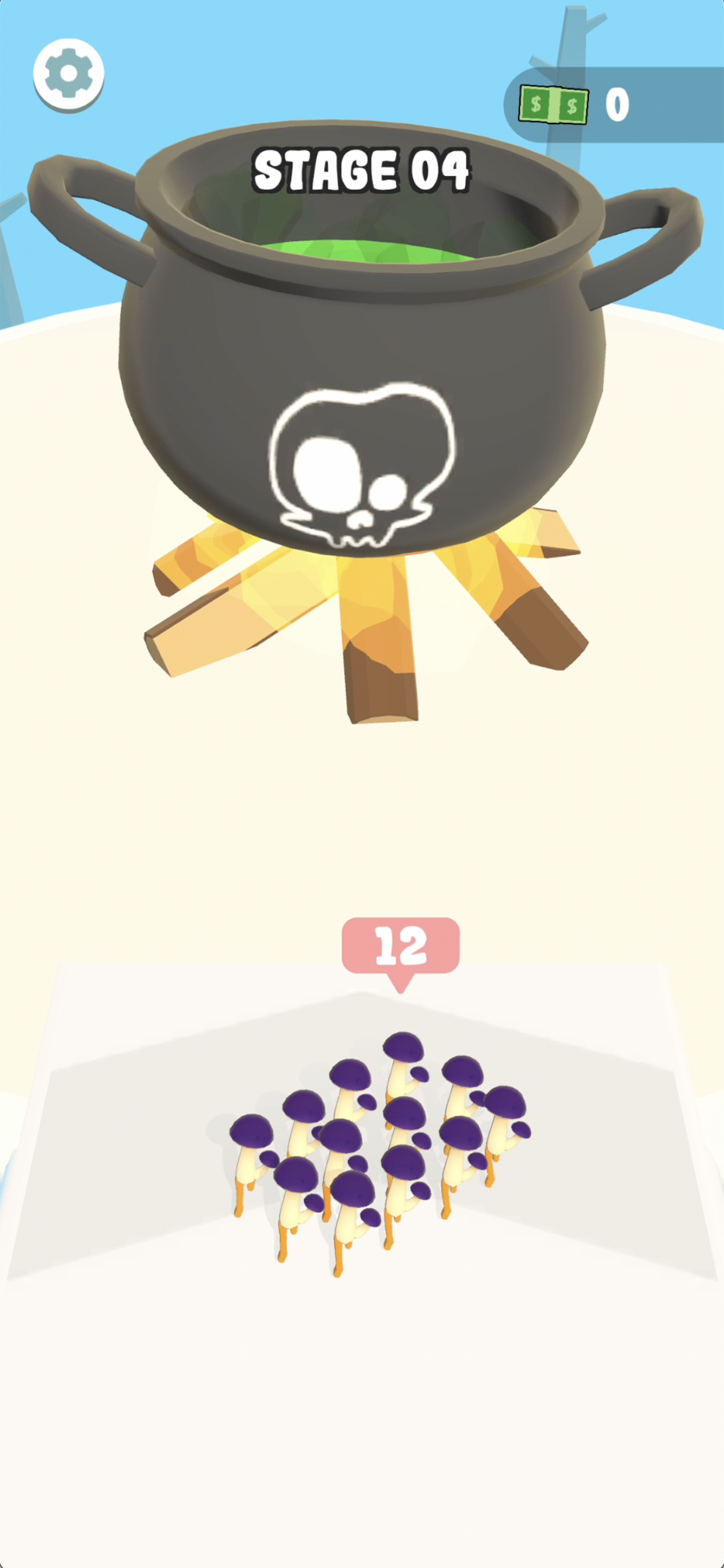 Mush Run! ゲームのスクリーンショット