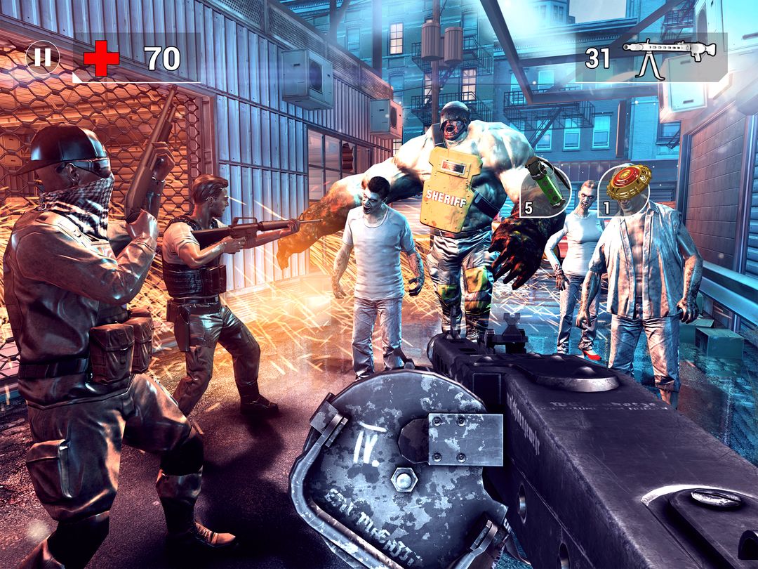 언킬드 - 좀비 멀티플레이어 FPS 게임 스크린 샷