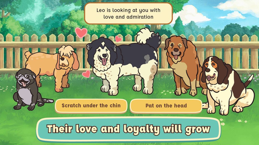 Old Friends Dog Game ภาพหน้าจอเกม