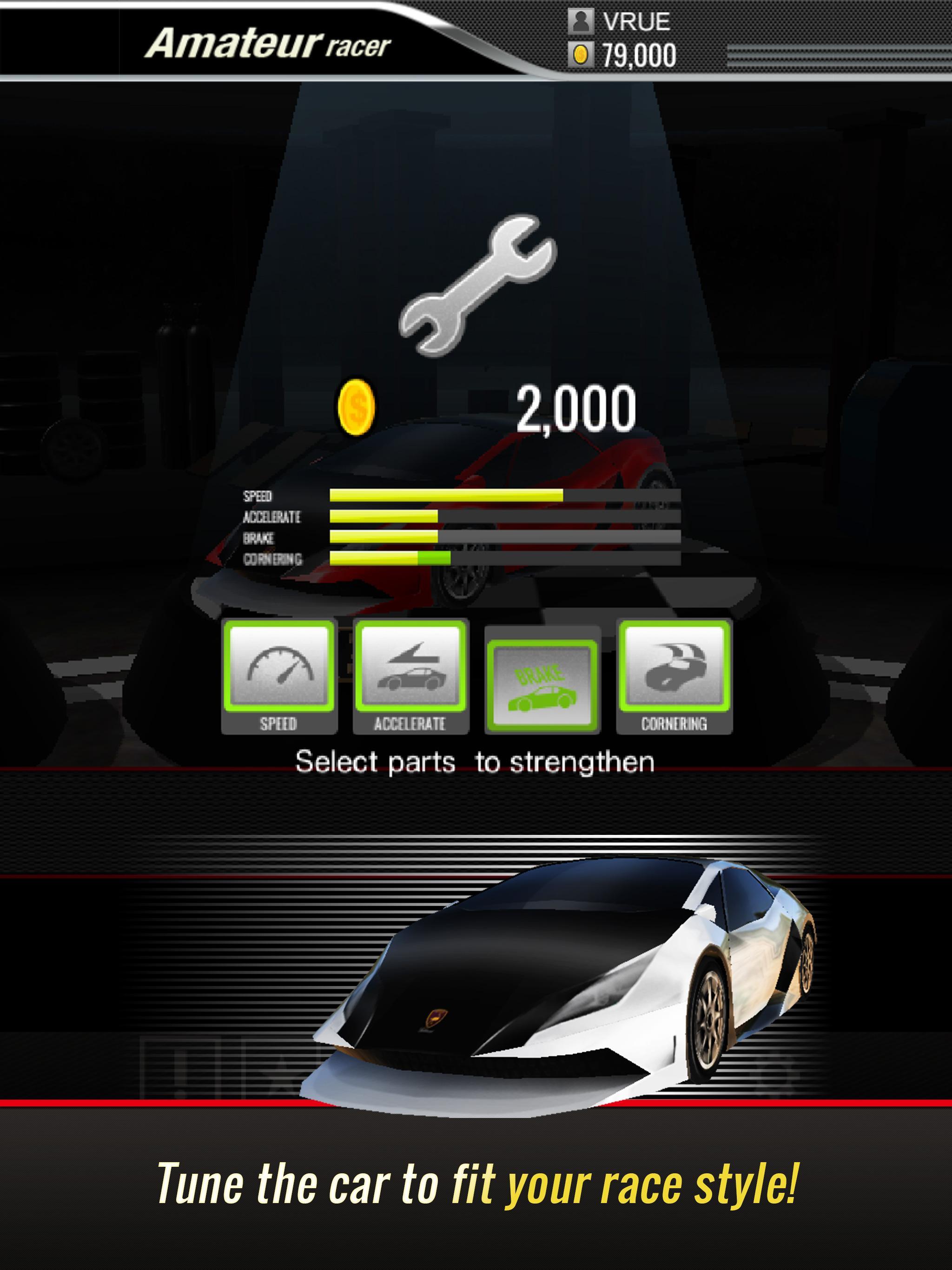 TAP DRIFT RACING Game Screenshot